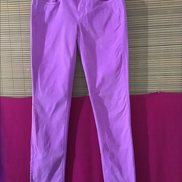 💵LANDS END** NWT! Pin Straight jeans, great color - Picture 10 of 15